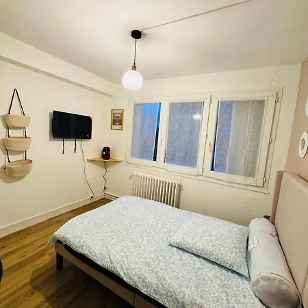 Joli Petit Proche Centre De - Brown דירה *