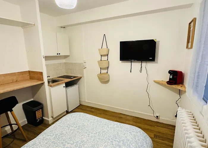 Joli Petit Proche Centre De - Brown Apartment